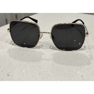 Polaroid PLD 6060/S 02F7 M9 57/19/140 women square sunglasses‎ Gold